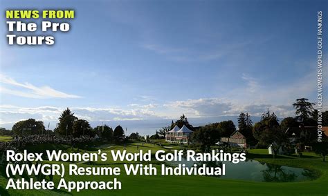 rolex women's world golf rankings|women's world golf rankings today.